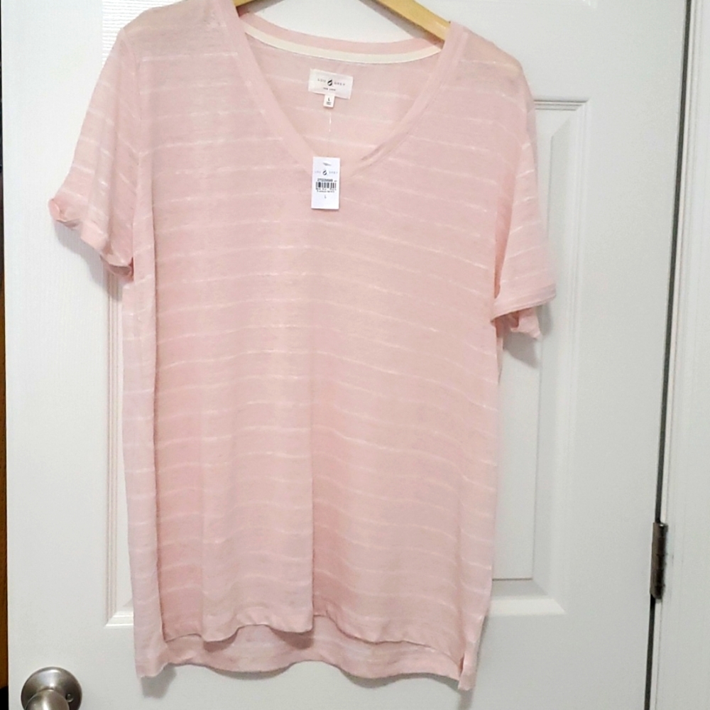 Linen tee shirt
